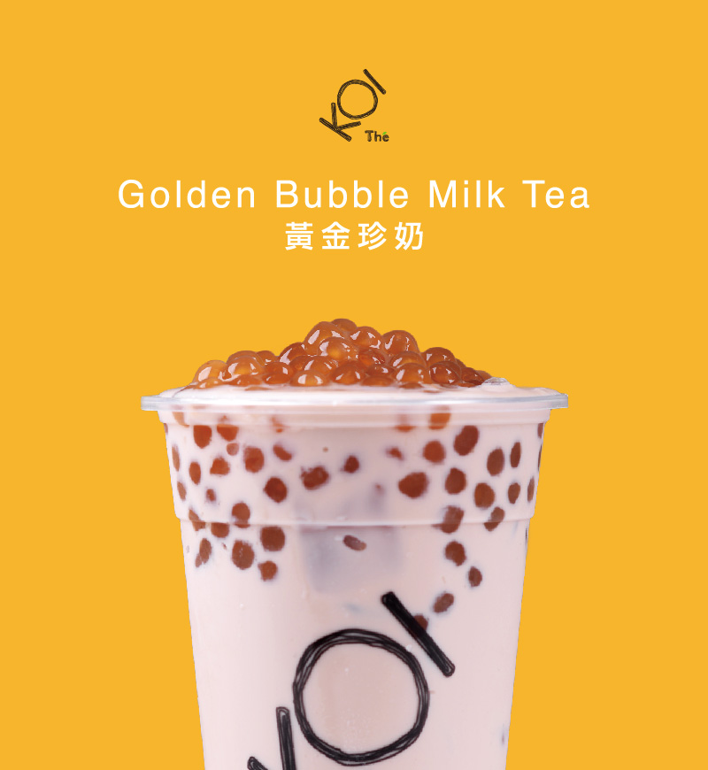 KOI Thé Golden Bubble Milk Tea-KOI Thé